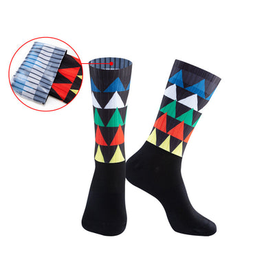 Calcetines Deportivos Transpirables para Ciclismo y Competencia - Image 32