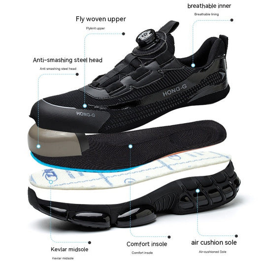 Zapatos de Seguridad Livianos Antimachucones y Antiperforación - Image 17