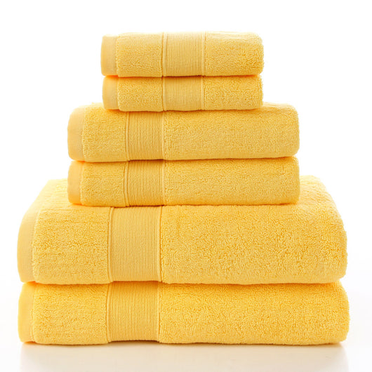 Juego de Toallas de Baño de Algodón Puro Lujo Blanco - 2 Piezas Grandes - Image 12