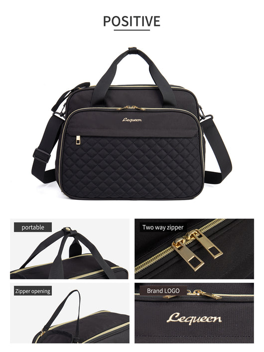 Bolsa Pañalera Crossbody Multifuncional de Gran Capacidad en Tela Oxford - Image 21