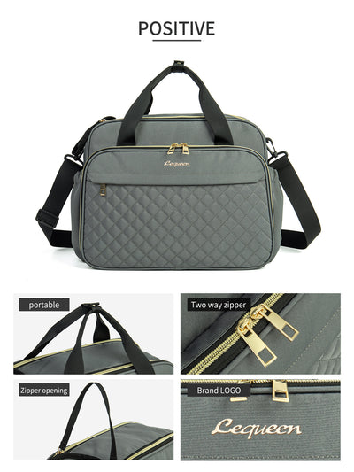 Bolsa Pañalera Crossbody Multifuncional de Gran Capacidad en Tela Oxford - Image 24