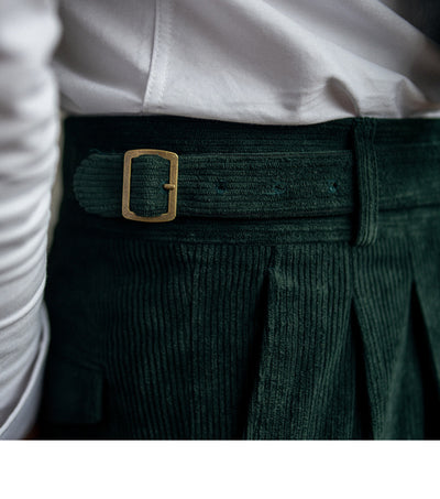 Pantalones de Pana Rectos Cintura Alta para Hombre - Image 28