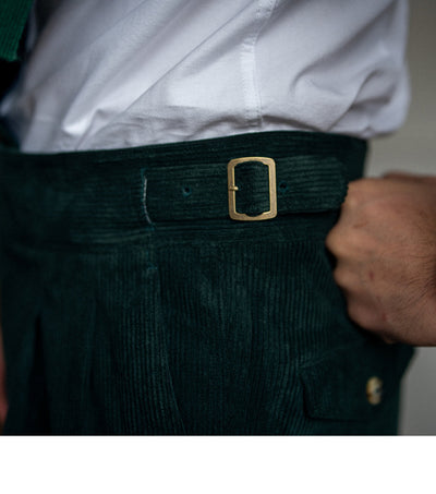 Pantalones de Pana Rectos Cintura Alta para Hombre - Image 36