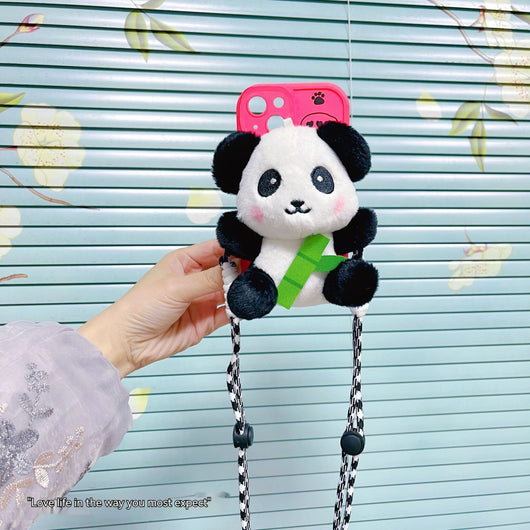 Correa de Teléfono Peluche con Soporte - Lanyard Móvil Versátil - Image 15