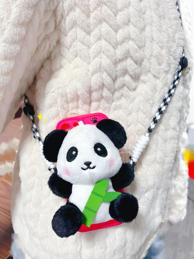 Correa de Teléfono Peluche con Soporte - Lanyard Móvil Versátil - Image 18