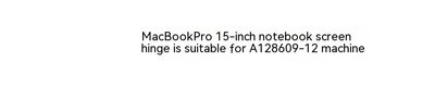 Eje de Pantalla para MacBook Pro 15 pulgadas - Repuesto A1286 - Image 10