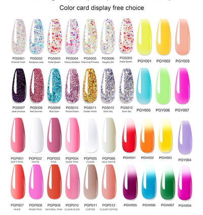 Set Completo de Manicura Profesional con Pegamento Extendido y Herramientas - Image 31