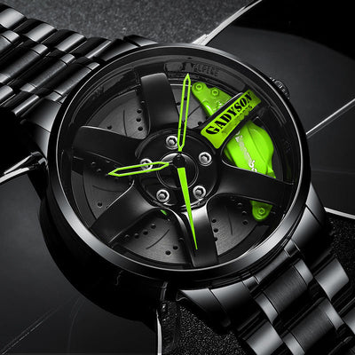 Reloj de Pulsera Hueco 3D con Correa de Acero - Estilo Moderno para Hombre - Image 8