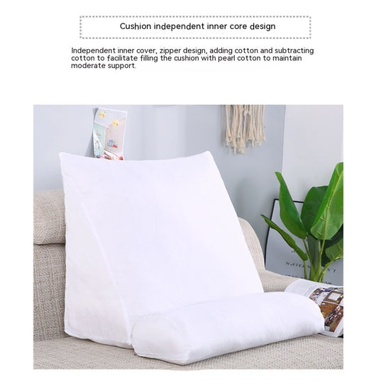 Cojín de Apoyo Lumbar Desmontable y Lavable para Sofá - Image 25
