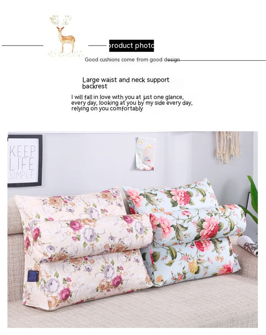 Cojín de Apoyo Lumbar Desmontable y Lavable para Sofá - Image 31