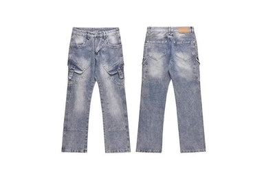 Pantalones de Trabajo Estilo Retro Americano para Hombre - Image 21