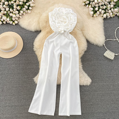 Jumpsuit Recto de Pierna Ancha para Mujer - Image 13
