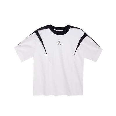 Camiseta Oversize de Verano con Textura Deconstruida y Corte Asimétrico - Image 21