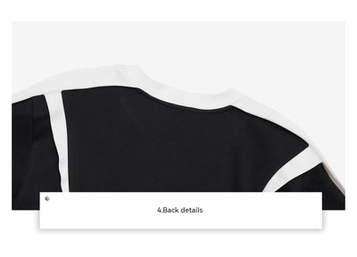 Camiseta Oversize de Verano con Textura Deconstruida y Corte Asimétrico - Image 28