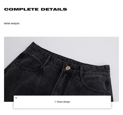 Jeans Skinny Plisados Deconstruidos de Corte Industrial - Image 18