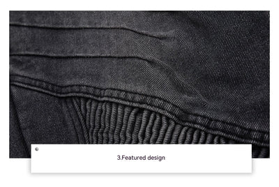 Jeans Skinny Plisados Deconstruidos de Corte Industrial - Image 22