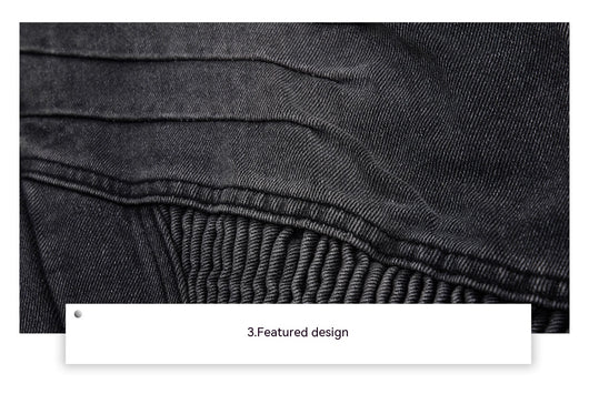 Jeans Skinny Plisados Deconstruidos de Corte Industrial - Image 22