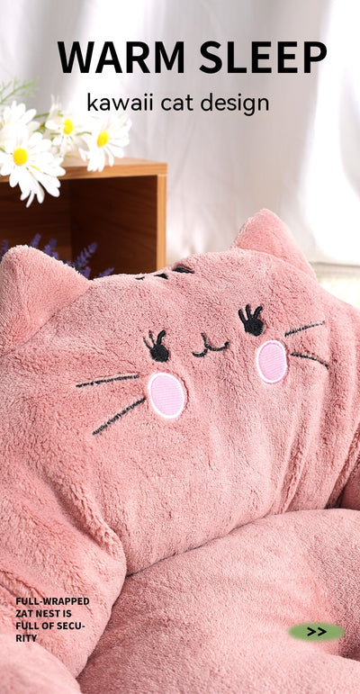 Cama Acogedora para Mascotas Grandes y Pequeñas - Diseño Cartoon Trendy - Image 11
