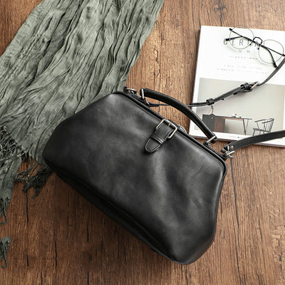 Bolso Bandolera de Cuero Pintado a Mano para Mujer - Image 12