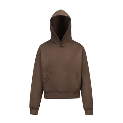 Sudadera Corta Básica Unisex de Color Sólido - Image 15