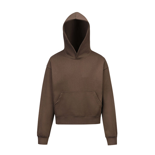 Sudadera Corta Básica Unisex de Color Sólido - Image 15