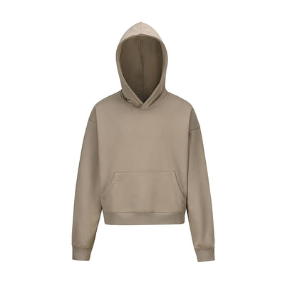 Sudadera Corta Básica Unisex de Color Sólido - Image 16