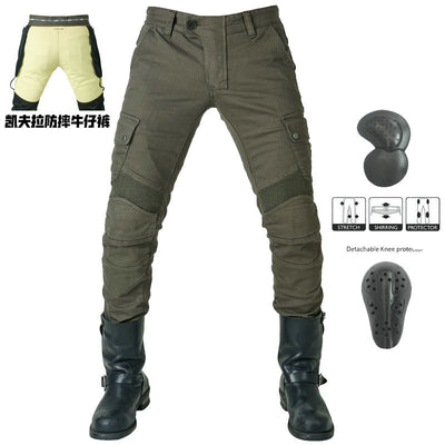 Pantalones de Motociclismo Kevlar para Hombre y Mujer - Pantalones de Carreras de Alta Elasticidad - Image 15