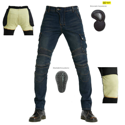 Pantalones de Motociclismo Kevlar para Hombre y Mujer - Pantalones de Carreras de Alta Elasticidad - Image 17