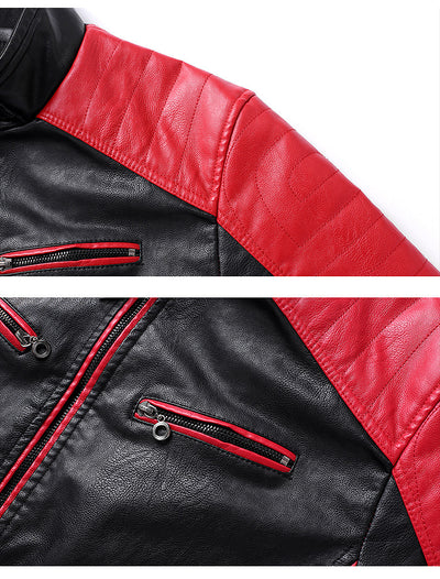 Abrigo de Cuero para Hombre con Forro Polar - Estilo Europeo Otoño Invierno - Image 15