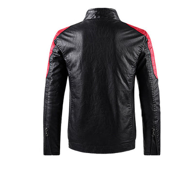 Abrigo de Cuero para Hombre con Forro Polar - Estilo Europeo Otoño Invierno - Image 19