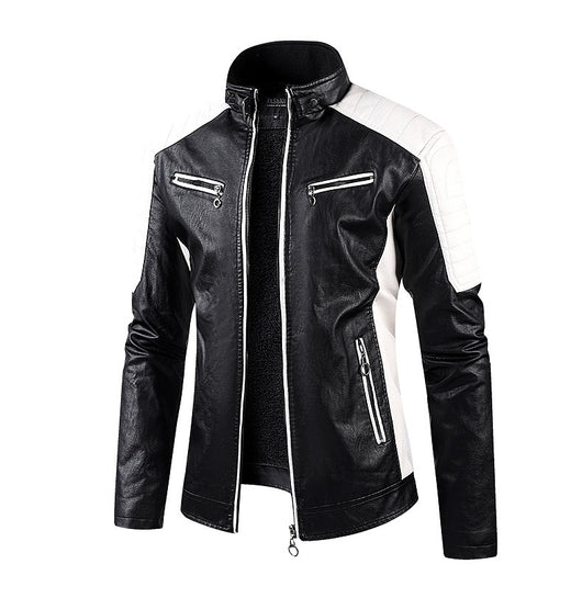 Abrigo de Cuero para Hombre con Forro Polar - Estilo Europeo Otoño Invierno - Image 22
