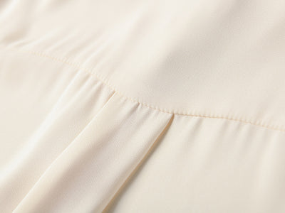 Blusa Elegante de Gasa Francesa con Cuello Volante - Image 13