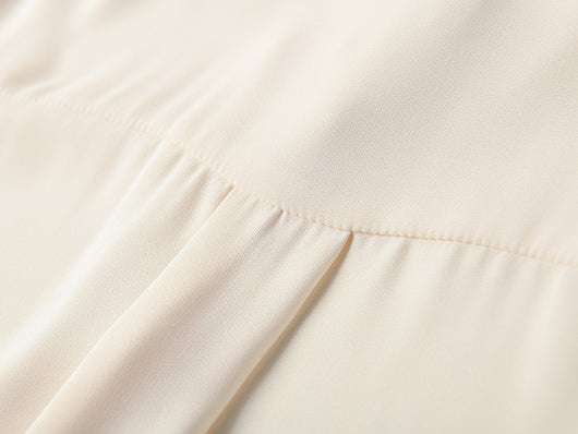 Blusa Elegante de Gasa Francesa con Cuello Volante - Image 13