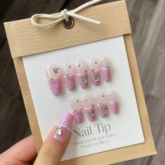 Uñas Postizas Removibles con Diseño Artístico - Image 21
