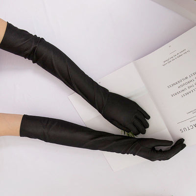 Guantes Largos Elásticos para Mujer con Protección Solar y UV - Image 18