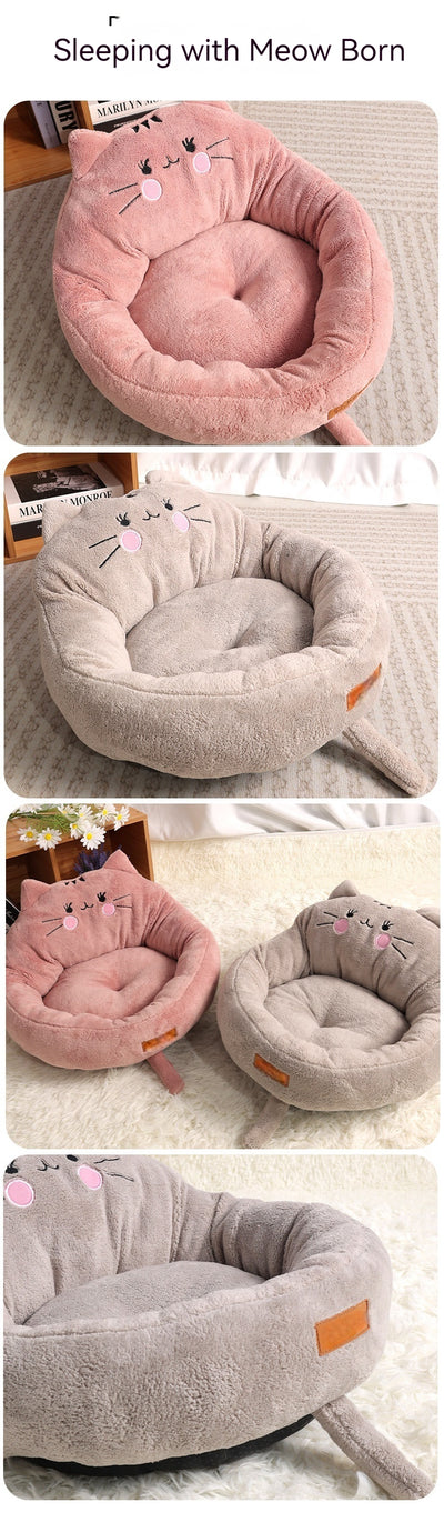 Cama Acogedora para Mascotas Grandes y Pequeñas - Diseño Cartoon Trendy - Image 24