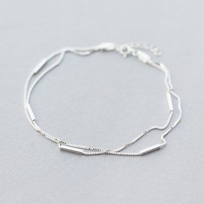 Tobillera Artística de Doble Círculo para Mujer - Image 8