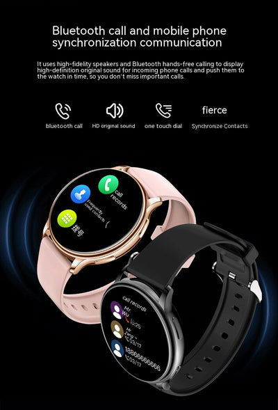 Reloj Inteligente Redondo con Llamadas Bluetooth y Monitoreo de Salud - Image 11