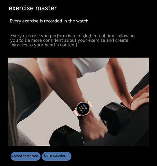 Reloj Inteligente Redondo con Llamadas Bluetooth y Monitoreo de Salud - Image 22