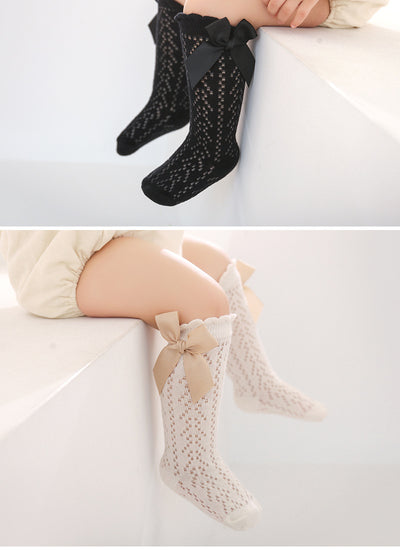 Calcetines Altos de Malla para Bebé - Colección Primavera Verano Estilo Coreano - Image 23