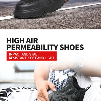 Zapatos de Seguridad Profesionales Ligeros Anti-impacto para Hombre - Image 9