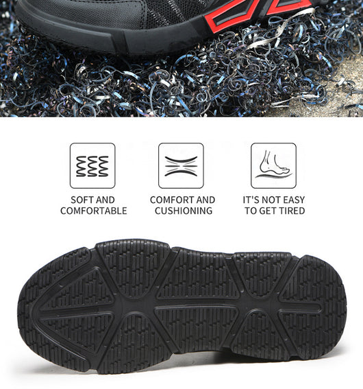 Zapatos de Seguridad Profesionales Ligeros Anti-impacto para Hombre - Image 18