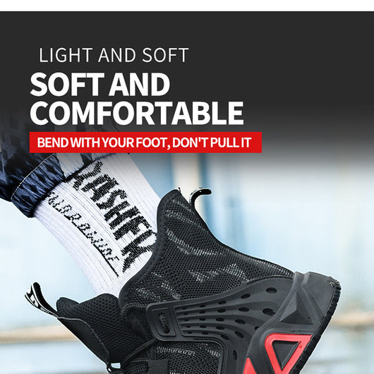 Zapatos de Seguridad Profesionales Ligeros Anti-impacto para Hombre - Image 19