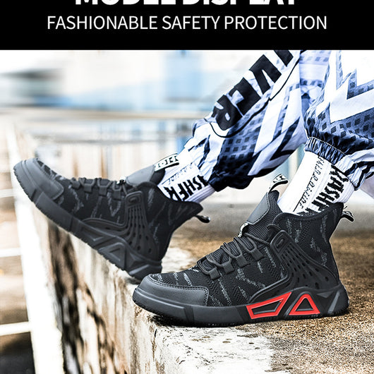 Zapatos de Seguridad Profesionales Ligeros Anti-impacto para Hombre - Image 22
