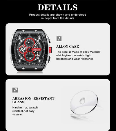 Reloj de Cuarzo para Hombre con Cronógrafo de Seis Funciones - Image 47