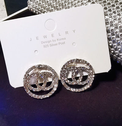 Aretes de Diamantes Redondos Brillantes - Image 8
