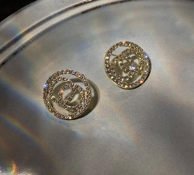 Aretes de Diamantes Redondos Brillantes - Image 10
