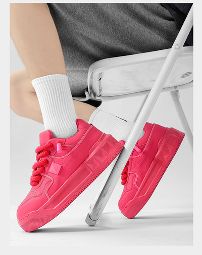 Zapatos Deportivos Blancos para Hombre con Suela Gruesa y Aumento de Altura - Image 31