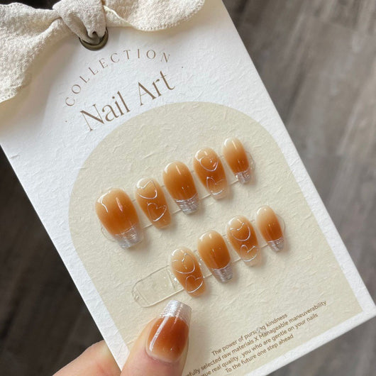 Uñas Postizas Removibles con Diseño Artístico - Image 30