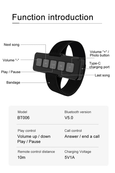 Control Remoto Bluetooth 5.0 para Moto y Auto - Responde Llamadas sin Soltar el Manillar - Image 24